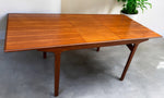 REFINISHED Mid Century Modern Teak & Afromosia Extension Table by McIntosh, UK 56
