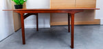REFINISHED Mid Century Modern Teak & Afromosia Extension Table by McIntosh, UK 56