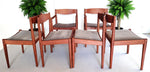 6 REFINISHED REUPHOLSTERED in wool mohair Danish MCM Teak Chairs by Bramin 5