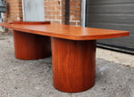 REFINISHED Mid Century Modern Teak Martini Coffee Table by RS Associates 7