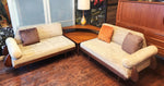 REFINISHED Mid Century Modern 2 Loveseats or 4-Seater Sofa by A. Pearsall 13