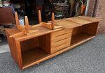 REFINISHED Danish Mid Century Modern Teak Sideboard by Gunni Omann 94.5
