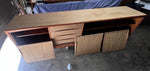 REFINISHED Danish Mid Century Modern Teak Sideboard by Gunni Omann 94.5