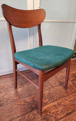 6 RESTORED Danish Mid Century Modern Teak Chairs 4