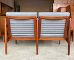 Choose Fabric! REFINISHED Danish MCM Teak Two-Seater Sofa by Arne Vodder for Glostrup 18