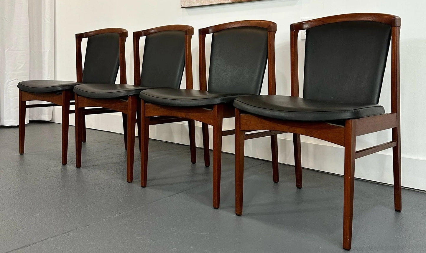 Choose Fabric***8 RESTORED Danish MCM Rosewood Chairs by Erik Buch