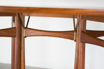 Danish MCM Teak Table by P.Hvidt & O.Mölgaard-Nielsen & 6 chairs by Finn Juhl for France & Søn 21