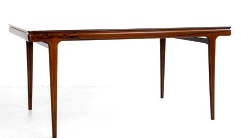 REFINISHED Danish MCM Rosewood Table by J.Andersen 63