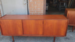 REFINISHED Danish Mid Century Modern Teak Sideboard by Dyrlund Narrow 71