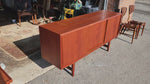 REFINISHED Danish Mid Century Modern Teak Sideboard by E.W. Bach 65