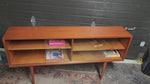 REFINISHED Mid Century Modern Teak Display Bookcase 14