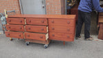 REFINISHED Mid Century Modern Teak Dresser & Tallboy 11