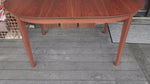 Video of refinished Mid Century Modern Walnut Dining Table Oval with 3 Leaves 60–96 in (2 of 2) 12