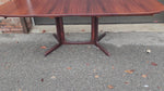 REFINISHED Danish MCM Rosewood Table w 2 Leaves by N. Møller 53