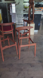 4 REFINISHED Danish MCM Teak Chairs by Arne Hovmand-Olsen for Mogens Kold, will be REUPHOLSTERED 10