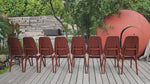 8 RESTORED Danish MCM Teak Shield Back Chairs by A. H. Olsen, will be REUPHOLSTERED 15