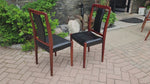 2 RESTORED Swedish MCM Rosewood Chairs by Nils Jonsson for Hugo Troeds 11