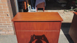 REFINISHED Mid Century Modern Teak Blanket Chest 36.5