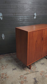 REFINISHED Mid Century Modern Teak Dresser Tallboy 9