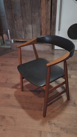 REFINISHED Danish Mid Century Modern Teak Armchair by Th. Harlev 3