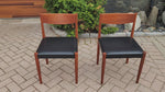 2 REFINISHED Danish MCM Teak Chairs by P. Volther for Frem Rojle 13