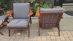 RESTORED Danish MCM Teak Lounge Chairs by Arne Hovmand-Olsen for Mogen Kold (3 available) 13