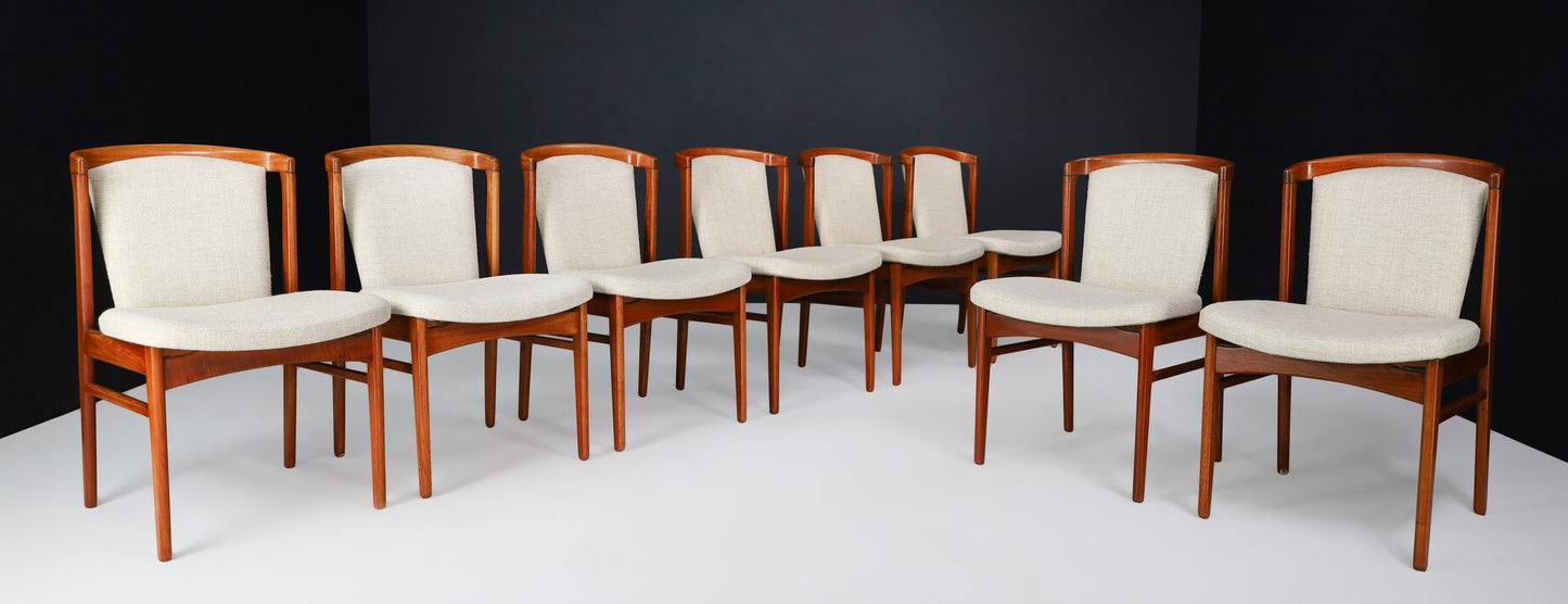 Choose Fabric***8 RESTORED Danish MCM Rosewood Chairs by Erik Buch