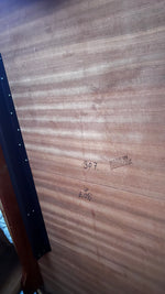 RESTORED Danish MCM Teak Table w 2 Leaves 63