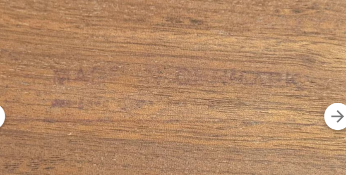 REFINISHED Danish Mid Century Modern Rio Rosewood Table 2 Leaves Selfstoring 59