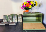 Mid-Century Modern Kitchen Storage Set Avocado Green, photo 3 of 13 3