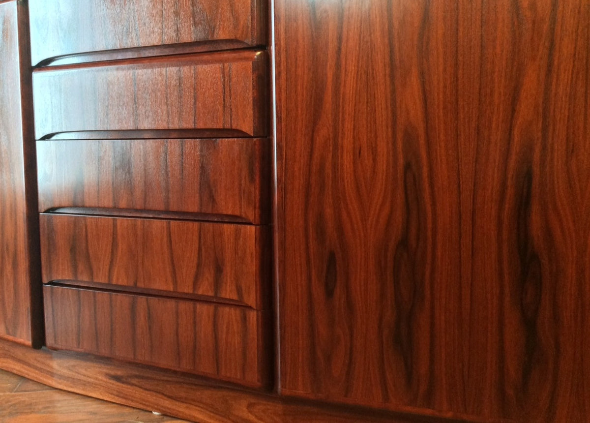 Danish Mid Century Modern Rosewood Sideboard or Media TV Console –like new - Mid Century Modern Toronto