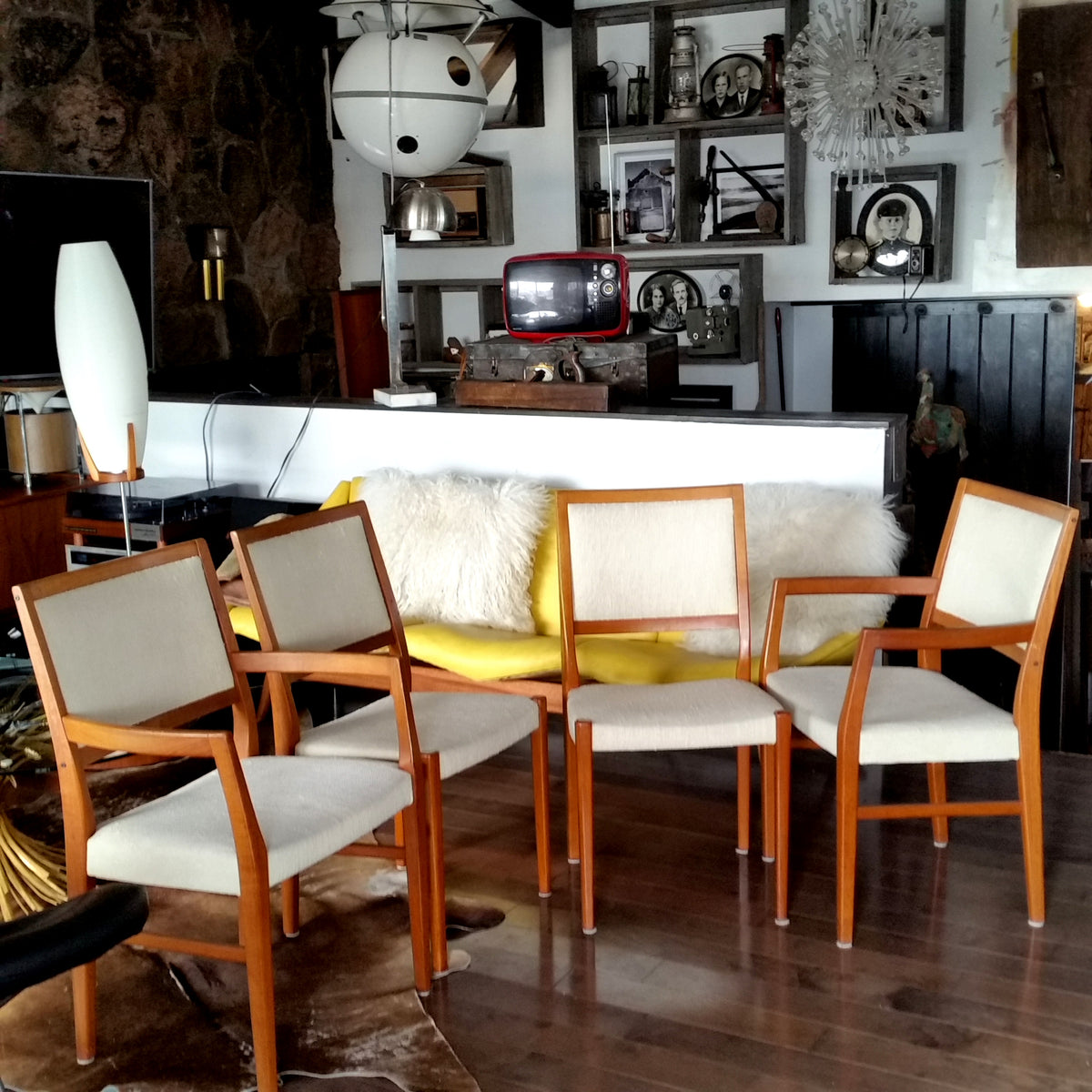 4 MCM Teak Chairs by Nils Jonsson for Svegards, $50 each CLEARANCE SALE - Mid Century Modern Toronto