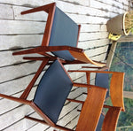 Set of 4 Poul Volther for Frem Rojle Mid Century Modern Teak Dining Chairs REUPHOLSTERED - Mid Century Modern Toronto 7