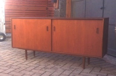 REFINISHED MCM  Teak Sideboard by Punch Designs - Mid Century Modern Toronto