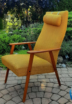 Mid-Century Modern Lounge Chair by Johanson will be REUPHOLSTERED REFINISHED (2 available) 2