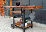 Bar Serving Cart Trolley One of the Kind Reclaimed Industrial Modern Rustic - Mid Century Modern Toronto 3
