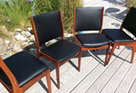 Danish MCM Rosewood Extension Table REFINISHED, 6 Chairs REUPHOLSTERED - Mid Century Modern Toronto 7