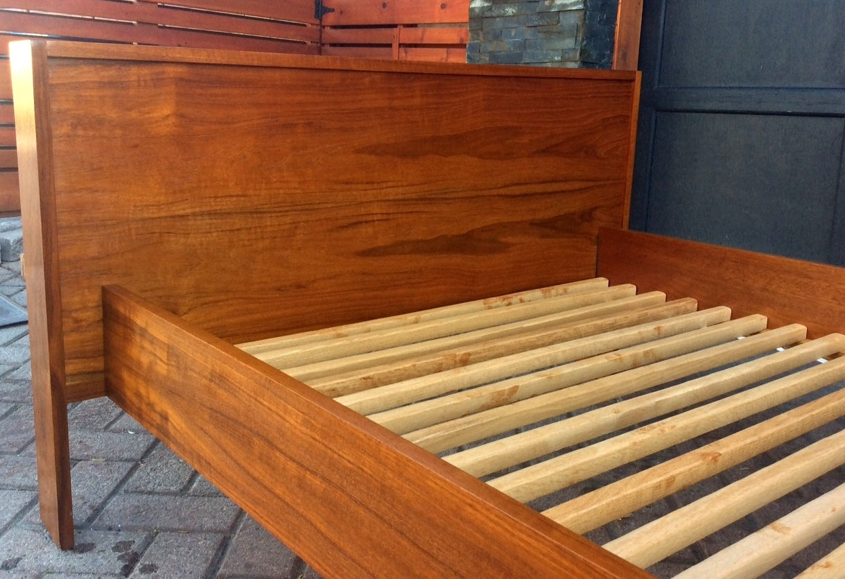 Mid Century Modern Swedish Teak Bedroom set- 2 dressers and single bed - Mid Century Modern Toronto