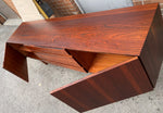 REFINISHED Danish Mid Century Modern Rosewood Credenza 90.5