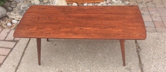 Mid Century Modern Solid Wood Coffee Table REFINISHED - Mid Century Modern Toronto