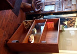 Danish MCM Teak Display China Bookcase Records REFINISHED 42