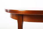 REFINISHED MCM Teak Extension Table & 6 Chairs by Elliotts of Newbury will be REUPHOLSTERED, Perfect 2