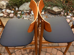 Set of 4 Danish Mid Century Modern Teak Dining Chairs REFINISHED REUPHOLSTERED - Mid Century Modern Toronto 8