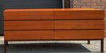 REFINISHED Mid Century Modern Teak Dresser & Tallboy by Reff/ Knoll, PERFECT 2