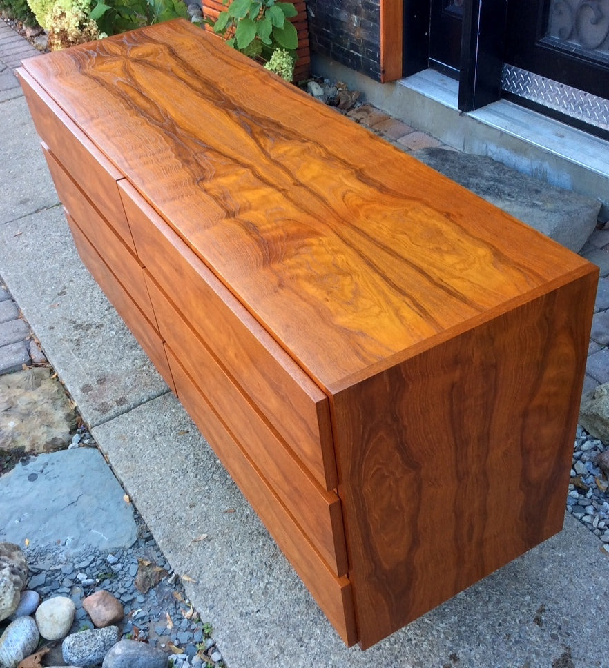 Mid Century Modern Swedish Teak Bedroom set- 2 dressers and single bed - Mid Century Modern Toronto