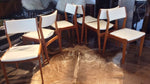 Set of 6 Danish Mid Century Modern Teak Chairs REUPHOLSTERED like new $166 each - Mid Century Modern Toronto 1