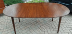 Restored MCM Walnut Dining Table w 1 leaf & 4 Chairs by Deilcraft 2
