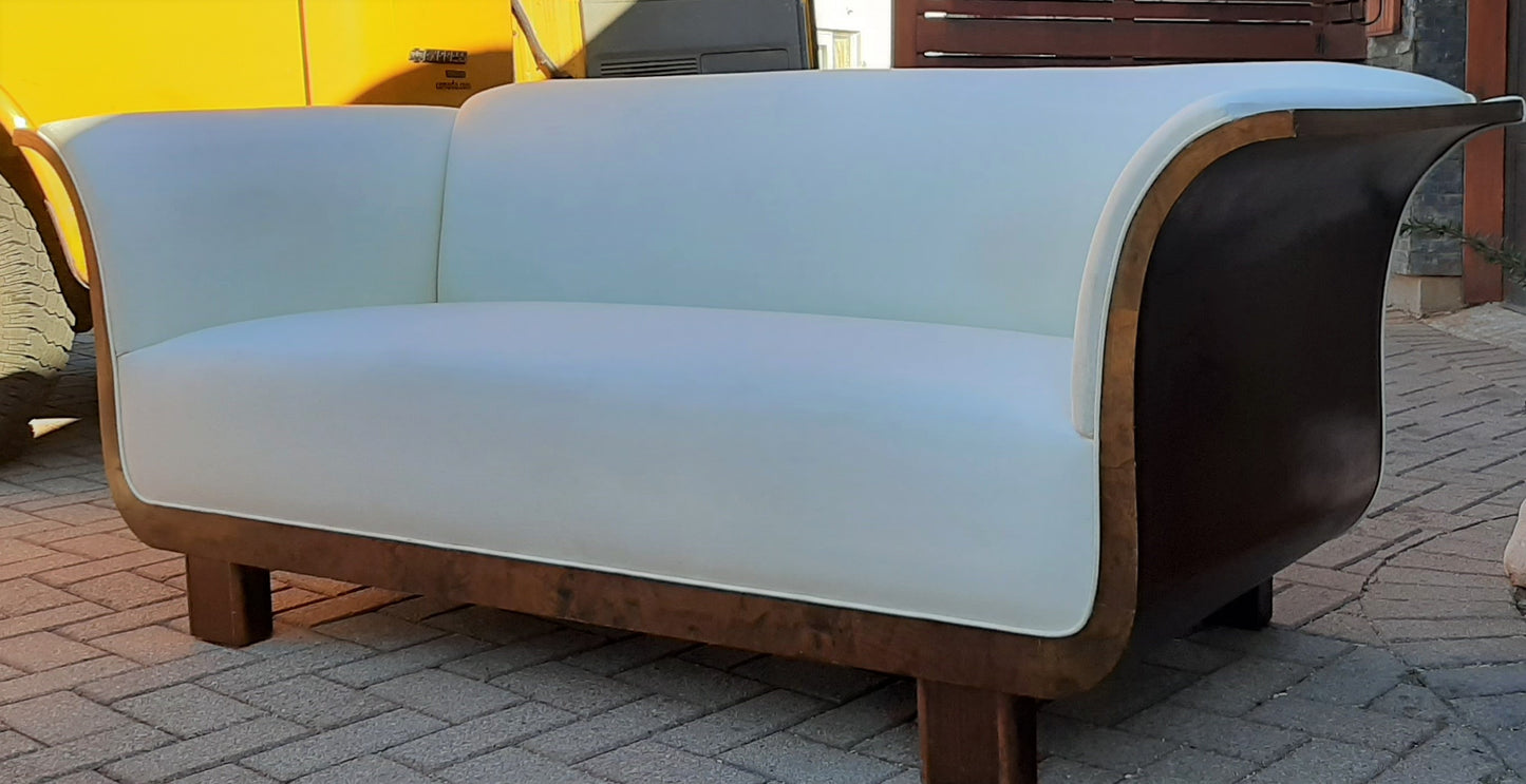 Danish Art Deco Sofa in style of Frits Henningsen for 1/5 th price!