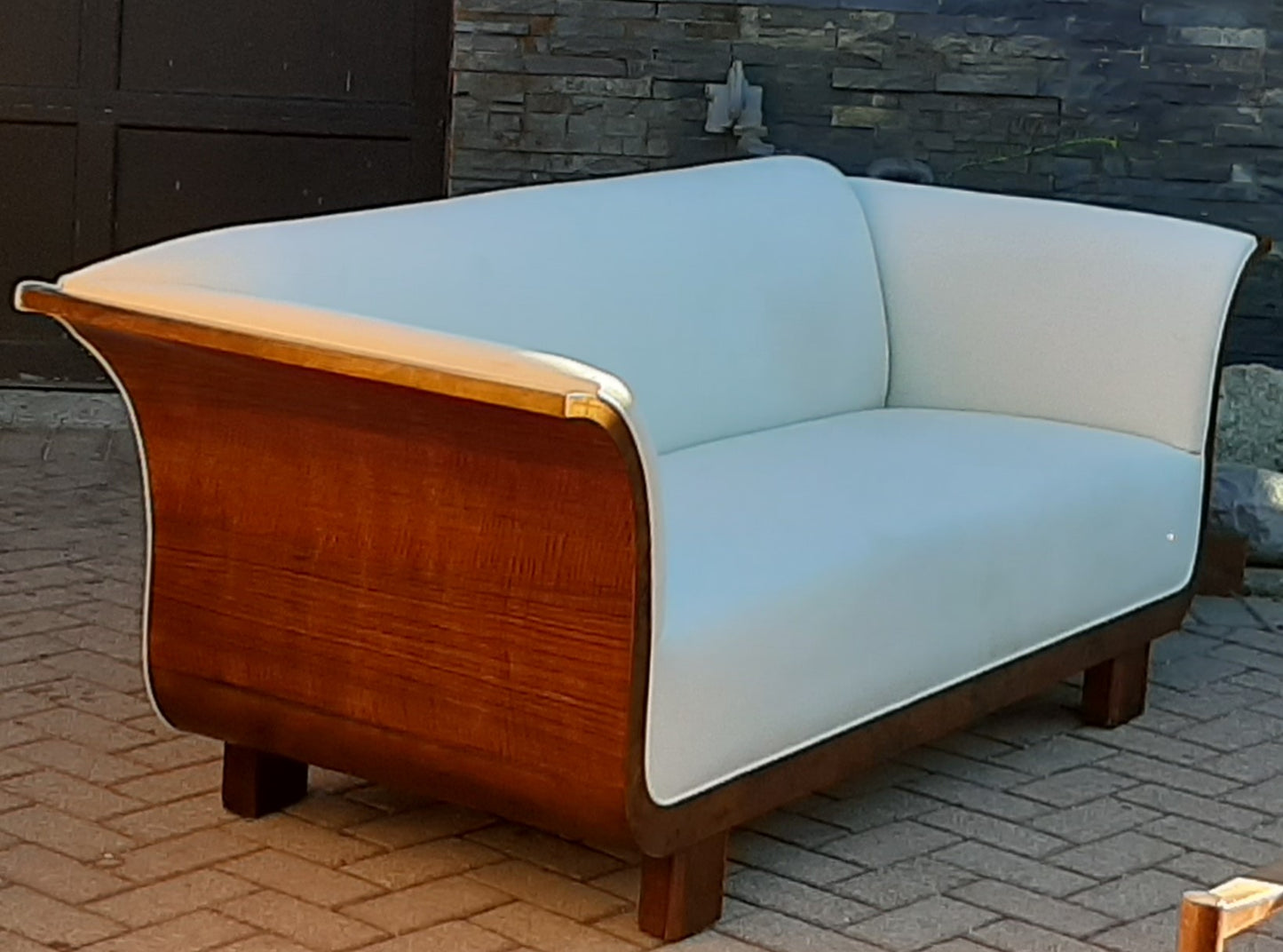 Danish Art Deco Sofa in style of Frits Henningsen for 1/5 th price!