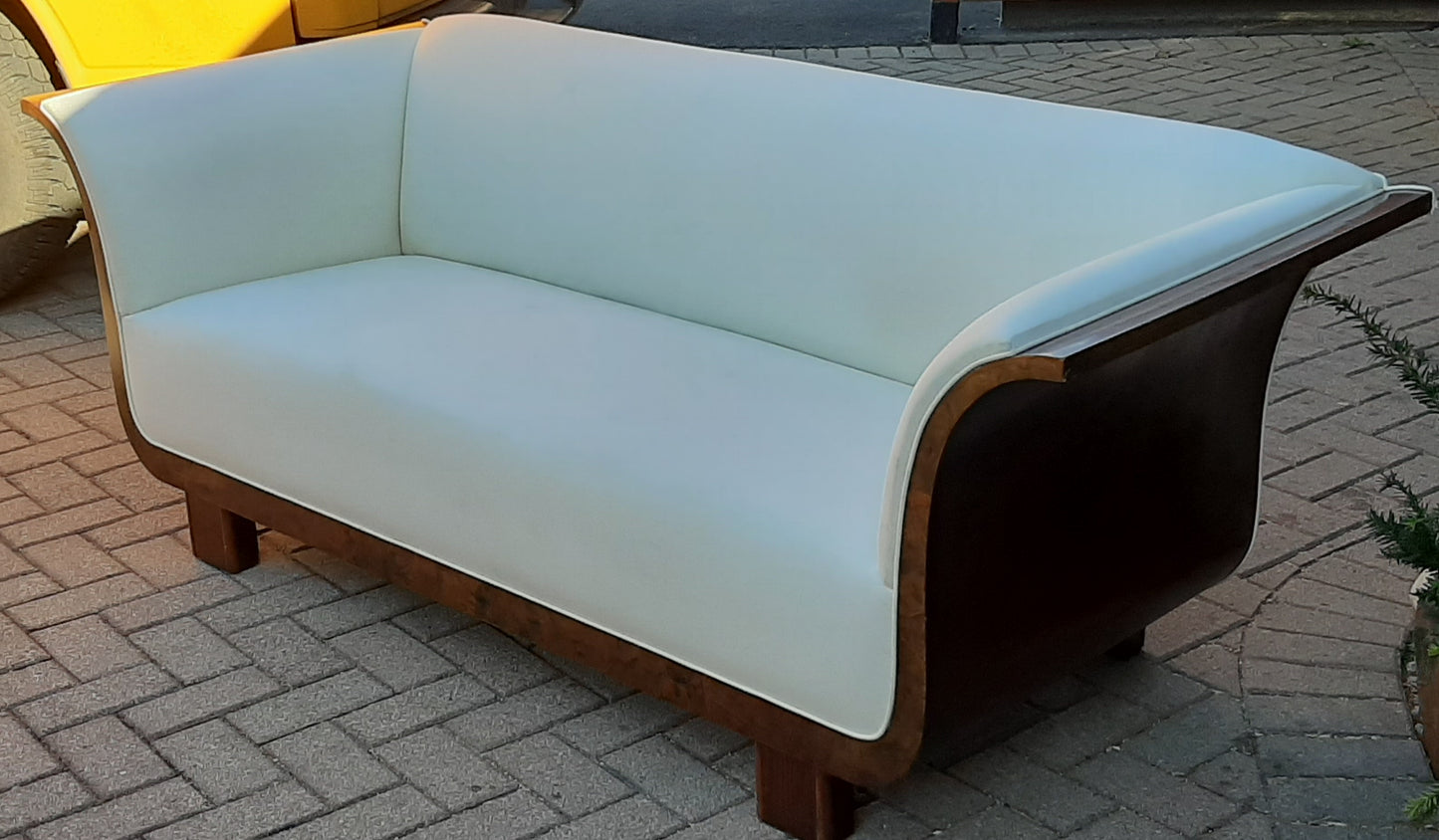 Danish Art Deco Sofa in style of Frits Henningsen for 1/5 th price!